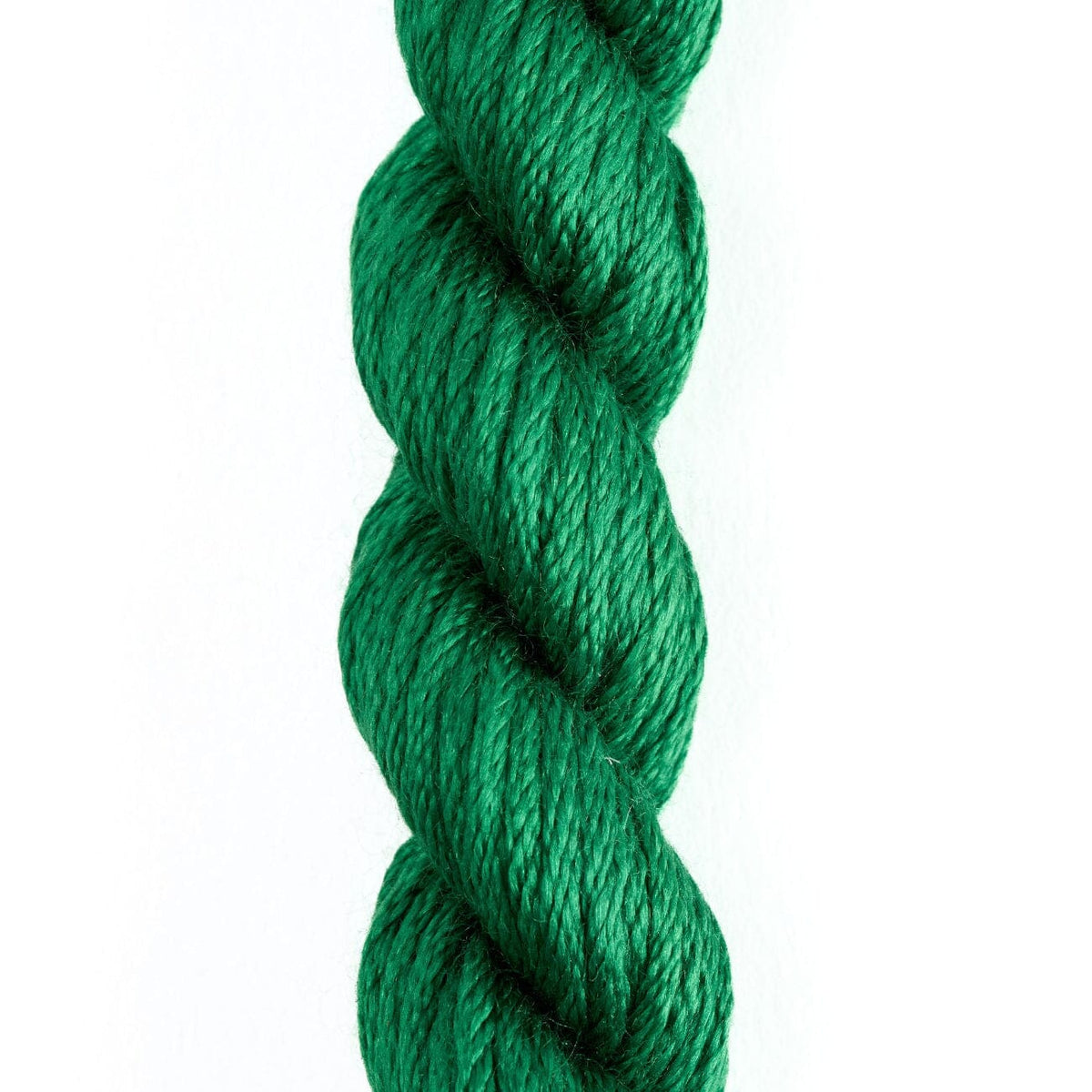 Bradley Silk   Apple Green Color Family Silk Thread Bradley Threads #716  - 1