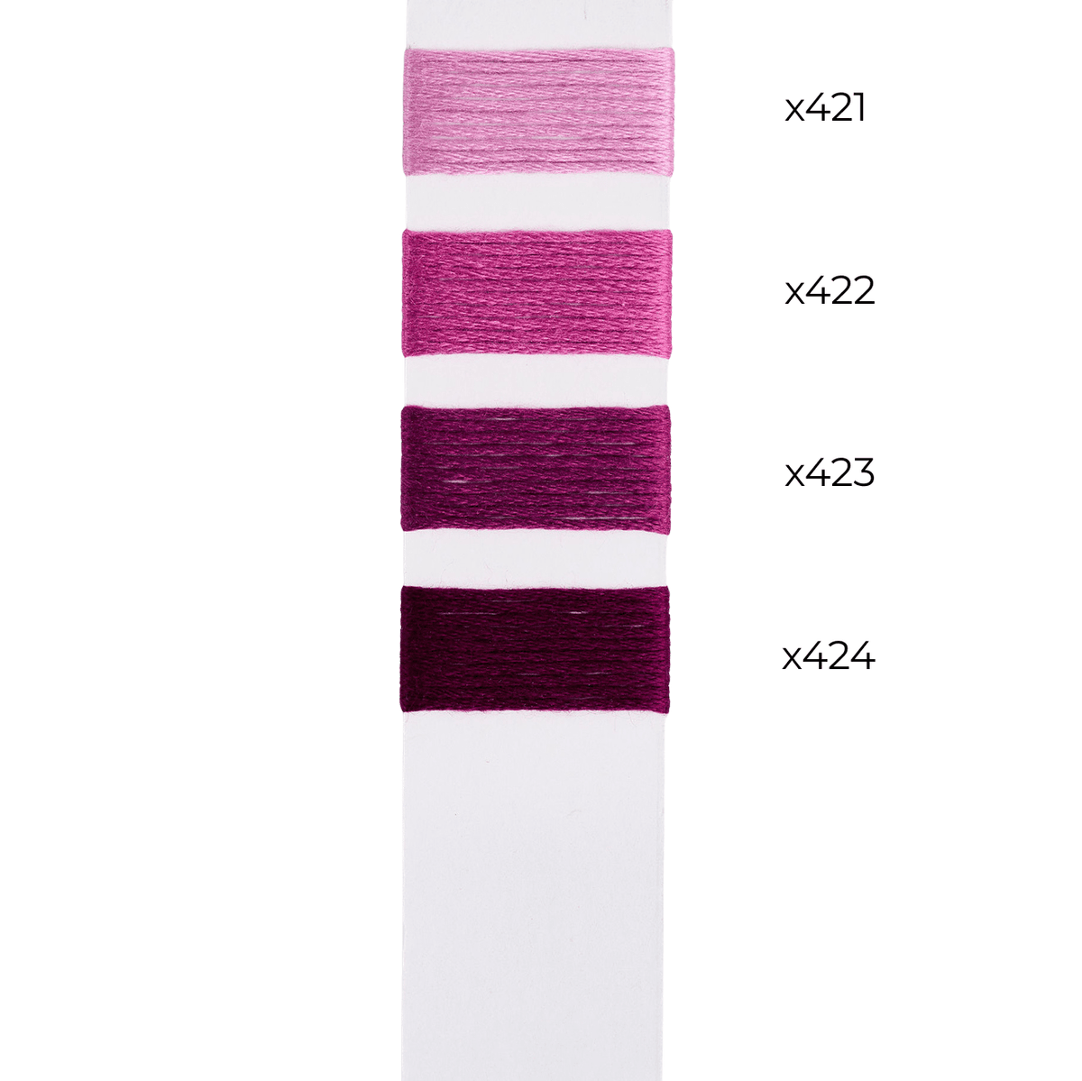 Bradley Silk   Aubergine Color Family Silk Thread Needlepoint.Com  - 1
