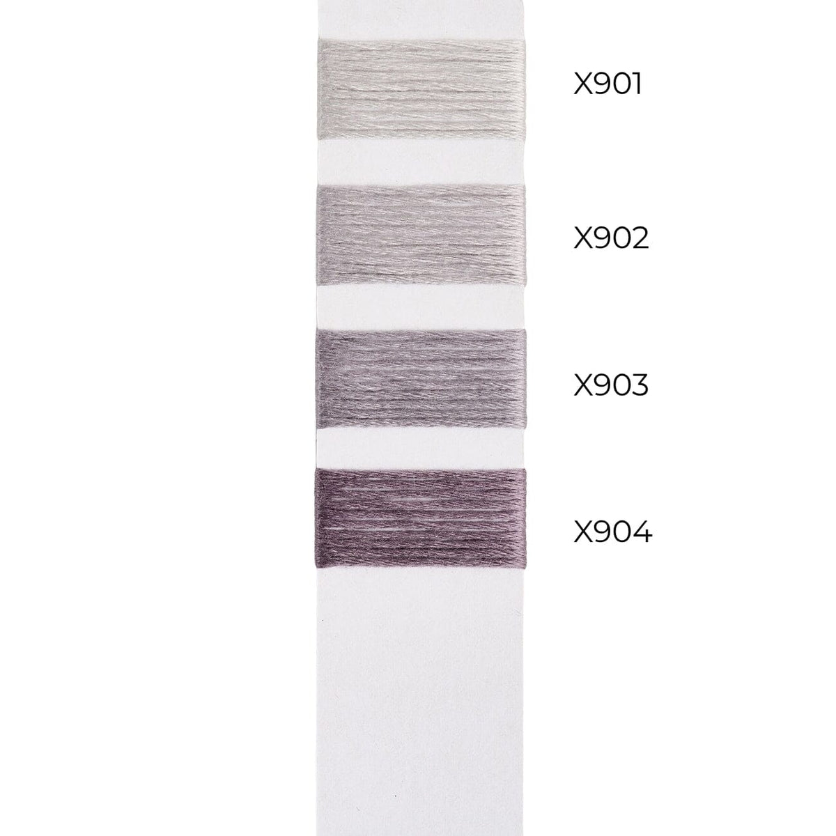 Bradley Silk   Blue Gray Color Family Silk Thread Bradley Threads  - 1