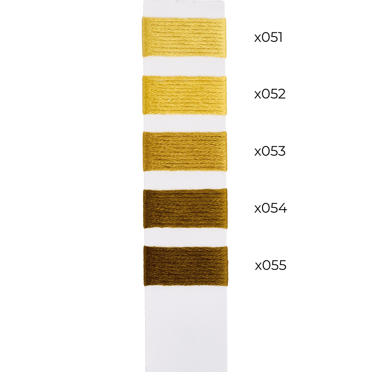 Bradley Silk   Brass Color Family Silk Thread Bradley Threads  - 1
