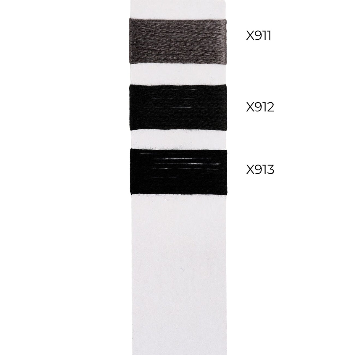 Bradley Silk   Charcoal & Black Color Family Silk Thread Bradley Threads  - 1