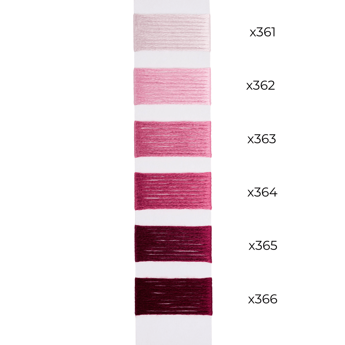 Bradley Silk   Cyclamen Color Family Silk Thread Bradley Threads  - 1