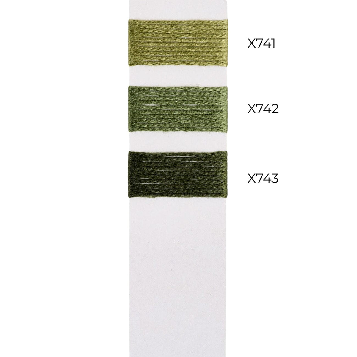 Bradley Silk   Fern Green Color Family Silk Thread Bradley Threads  - 1