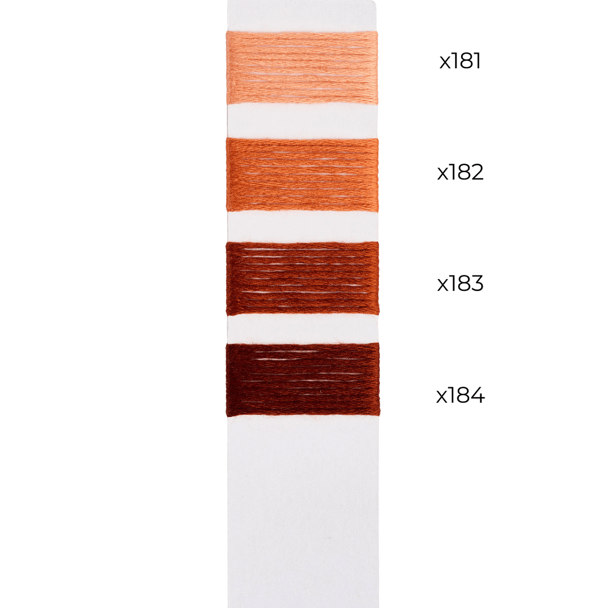 Bradley Silk   Ginger Color Family Silk Thread Bradley Threads  - 1