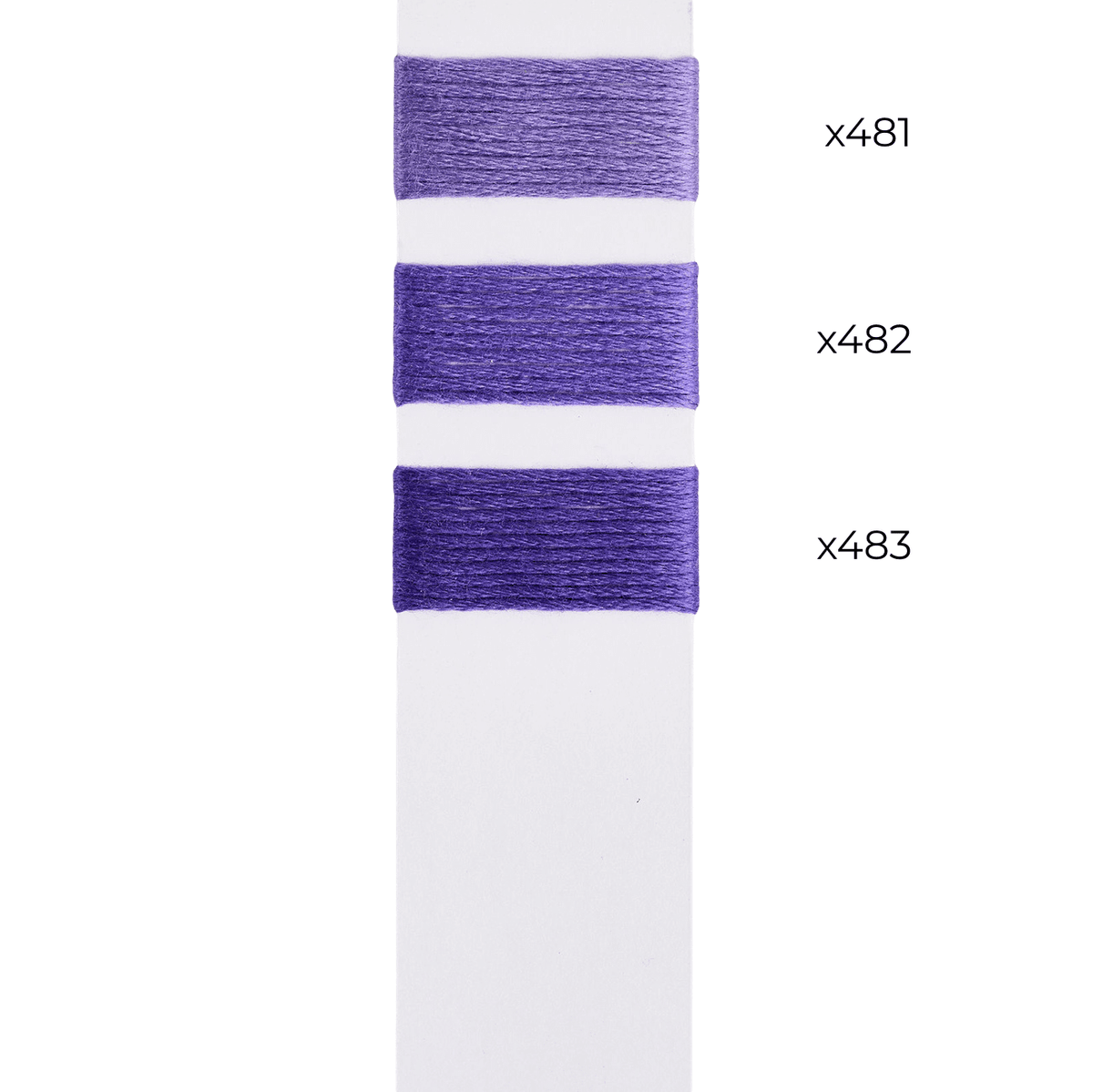 Bradley Silk   Grape Color Family Silk Thread Bradley Threads  - 1
