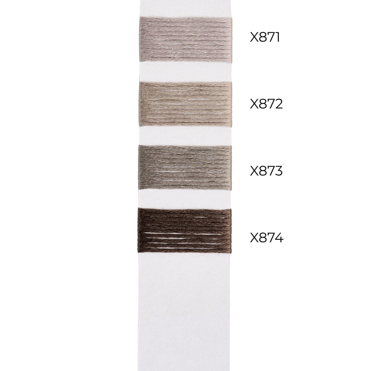 Bradley Silk   Gunmetal Color Family Silk Thread Bradley Threads  - 1