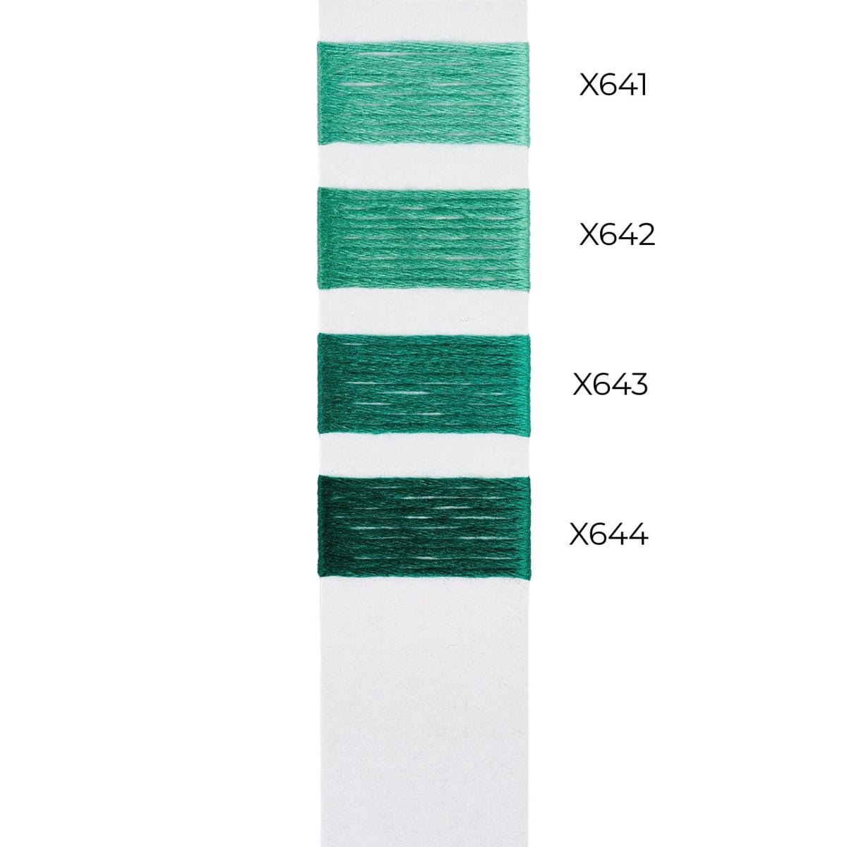 Bradley Silk   Jade Color Family Silk Thread Bradley Threads  - 1