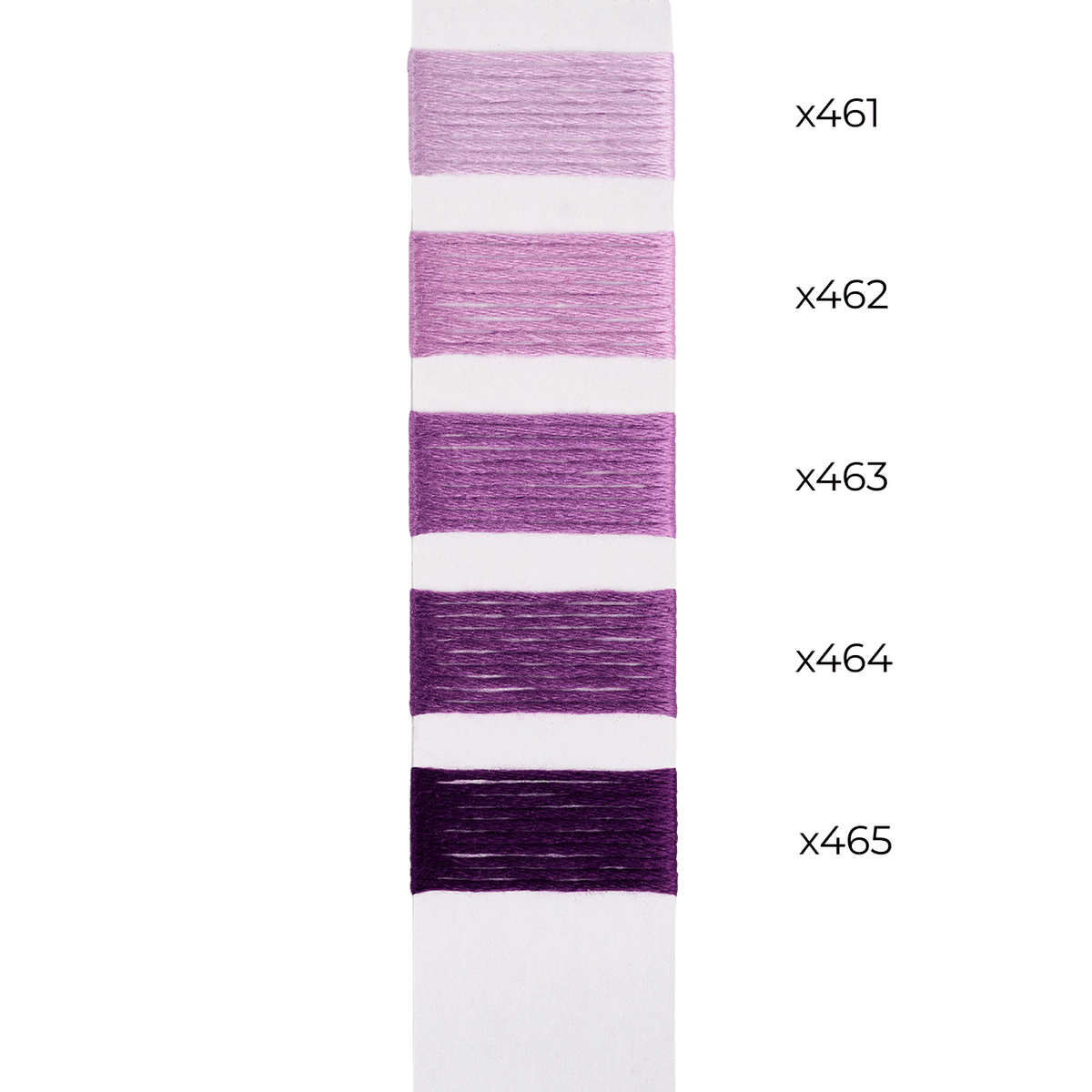 Bradley Silk   Lavender Color Family Silk Thread Bradley Threads  - 1