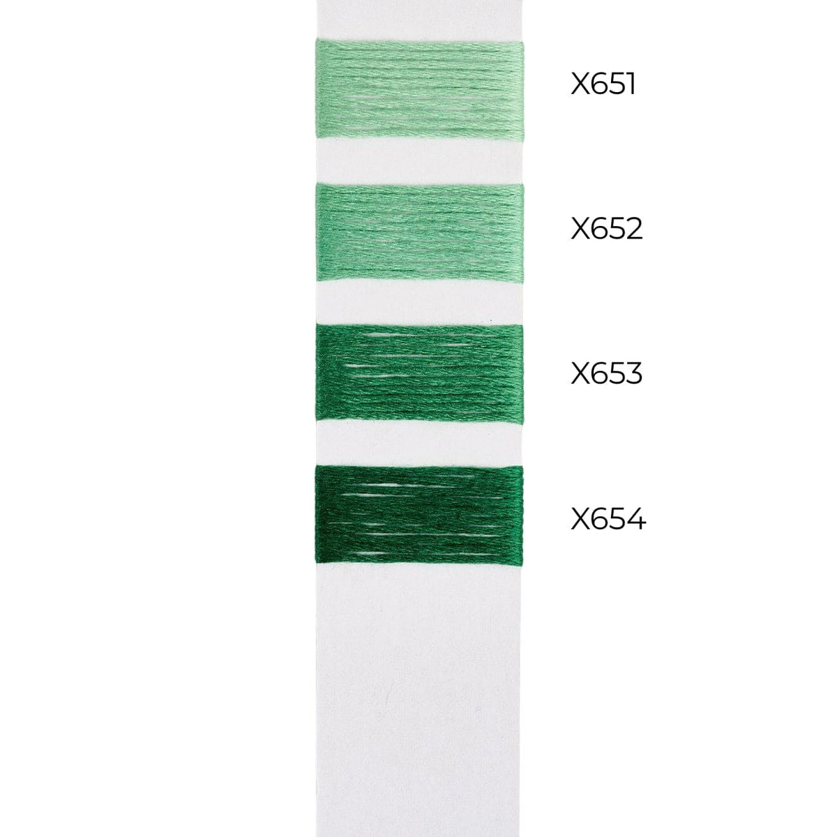 Bradley Silk   Mint Color Family Silk Thread Bradley Threads  - 1