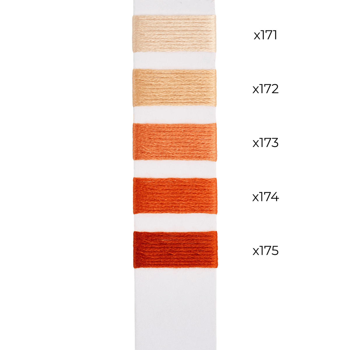Bradley Silk   Peach Color Family Needlepoint.Com  - 1