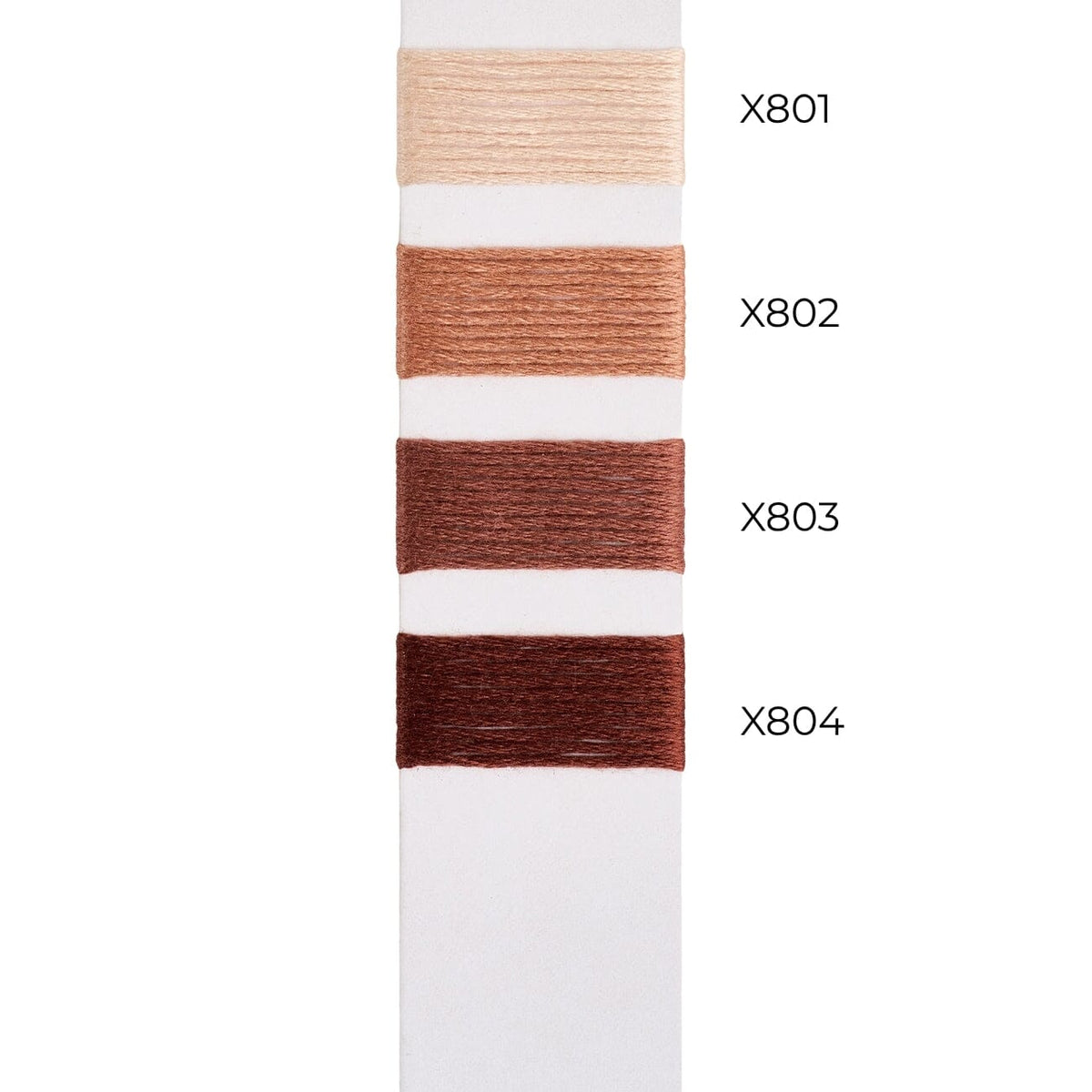 Bradley Silk   Sienna Color Family Silk Thread Bradley Threads  - 1