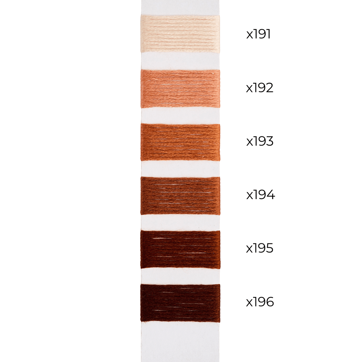 Bradley Silk   Spice Color Family Silk Thread Bradley Threads  - 1
