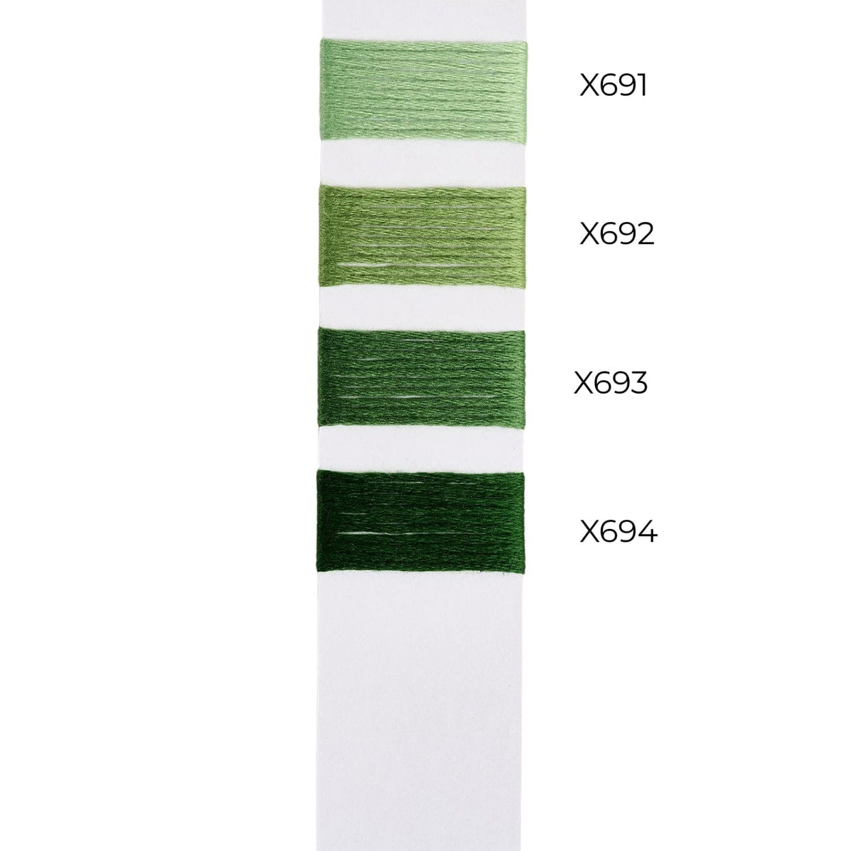Bradley Silk   Spring Green Color Family Silk Thread Bradley Threads  - 1