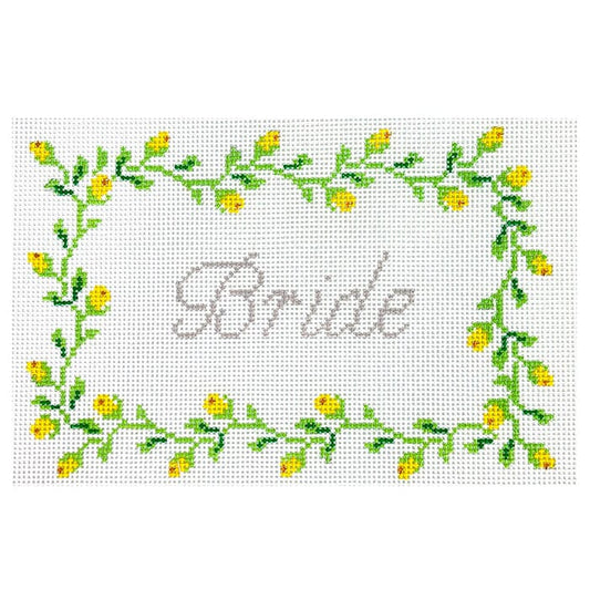 Bride Sign - Wedding Collection Painted Canvas Le Point Studio 