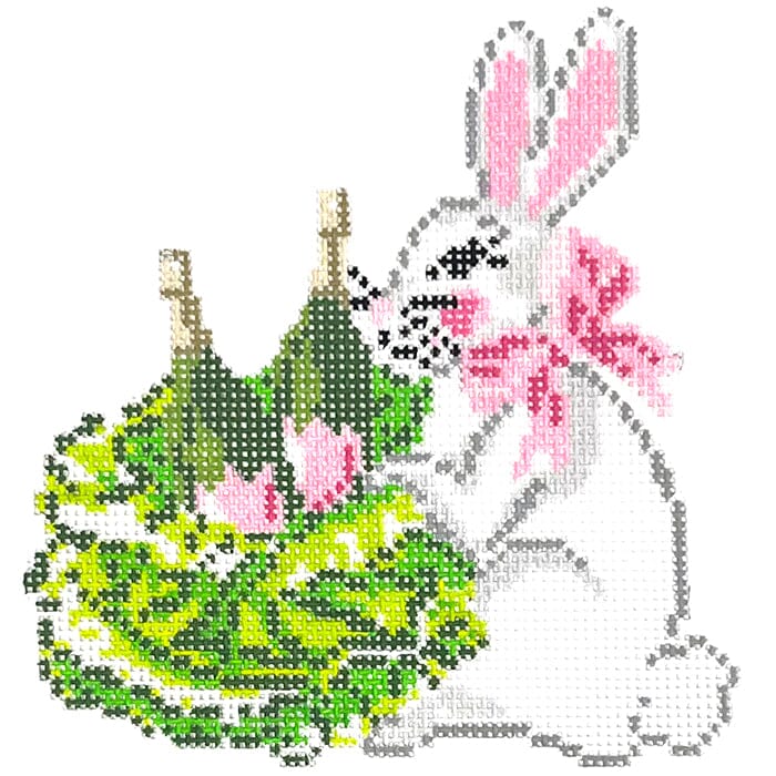 Bubble Bunny Painted Canvas KCN Designers  - 1