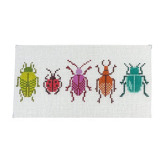 Bugs! Insert Painted Canvas Mopsey Designs 
