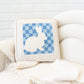 Bunny Stencil - Blue Kit Kits Two Sisters Needlepoint 
