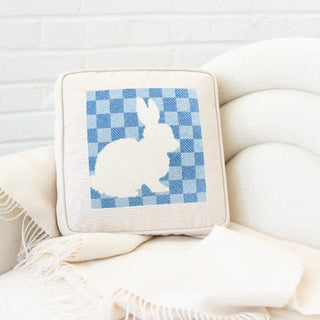 Bunny Stencil   Blue Kit Kits Two Sisters Needlepoint 
