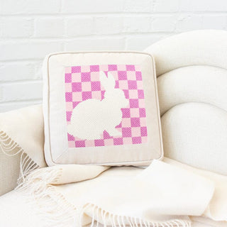 Bunny Stencil   Pink Kit Kits Two Sisters Needlepoint 
