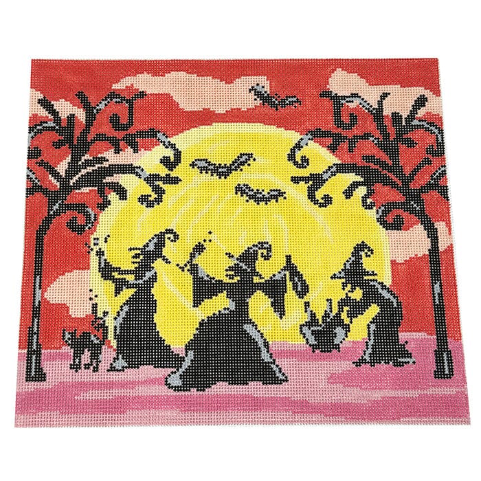 By The Light of The Moon Painted Canvas KCN Designers  - 1