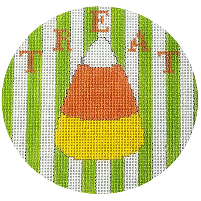 Candy Corn Treat Painted Canvas Kristine Kingston 