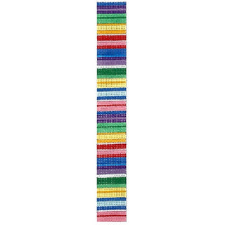 Candy Stripes, Key Fob Painted Canvas Susan Roberts Needlepoint Designs Inc. 
