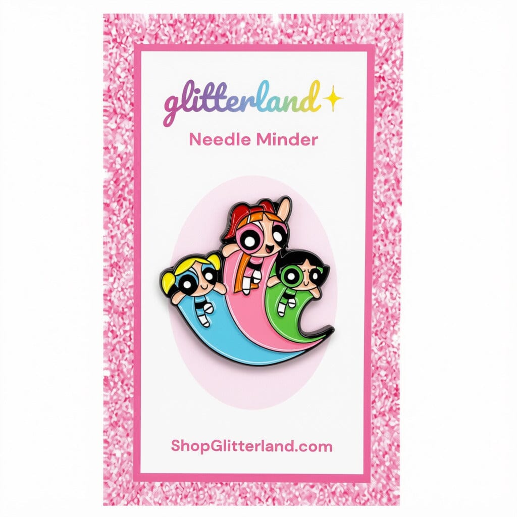 Cartoon Girls Needle Minder Accessories Glitterland  - 1