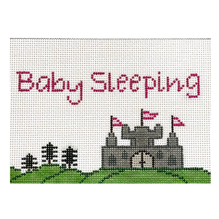 Castle Baby Sleeping Painted Canvas J. Child Designs 