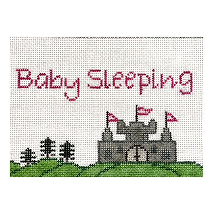 Castle Baby Sleeping Painted Canvas J. Child Designs  - 1