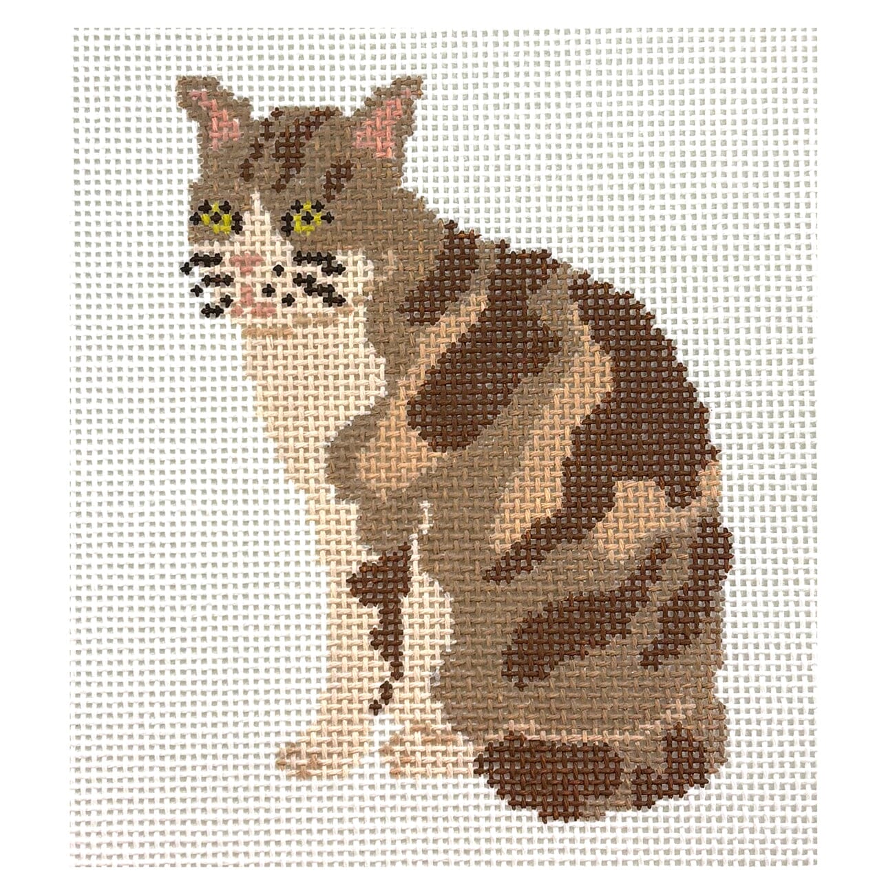 Cat Painted Canvas Bell House Designs 
