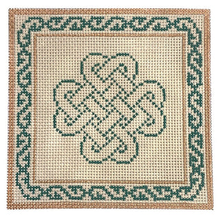Celtic Beige Painted Canvas Funda Scully 
