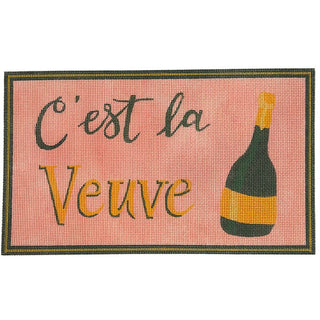C'est la Veuve Painted Canvas Madeleine Elizabeth 
