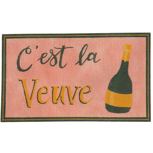 C'est la Veuve Painted Canvas Madeleine Elizabeth 