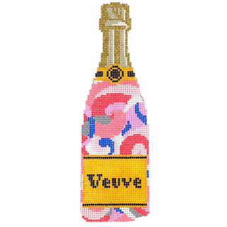 Champagne Bottle   Pucci Painted Canvas C'ate La Vie 

