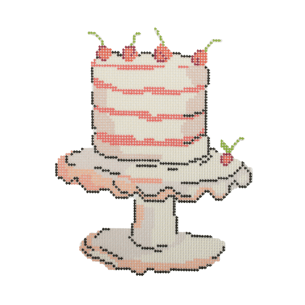 Cherry Cake Printed Canvas Penny & Penny and Company  - 1