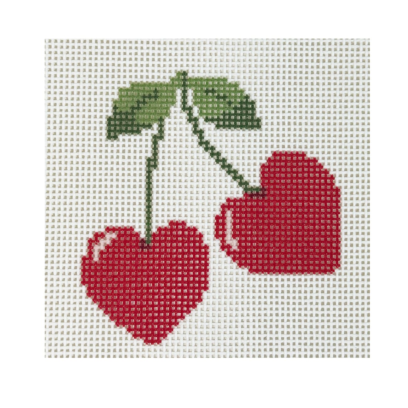 Cherry Love Bomb Painted Canvas Maura Nolan Designs 
