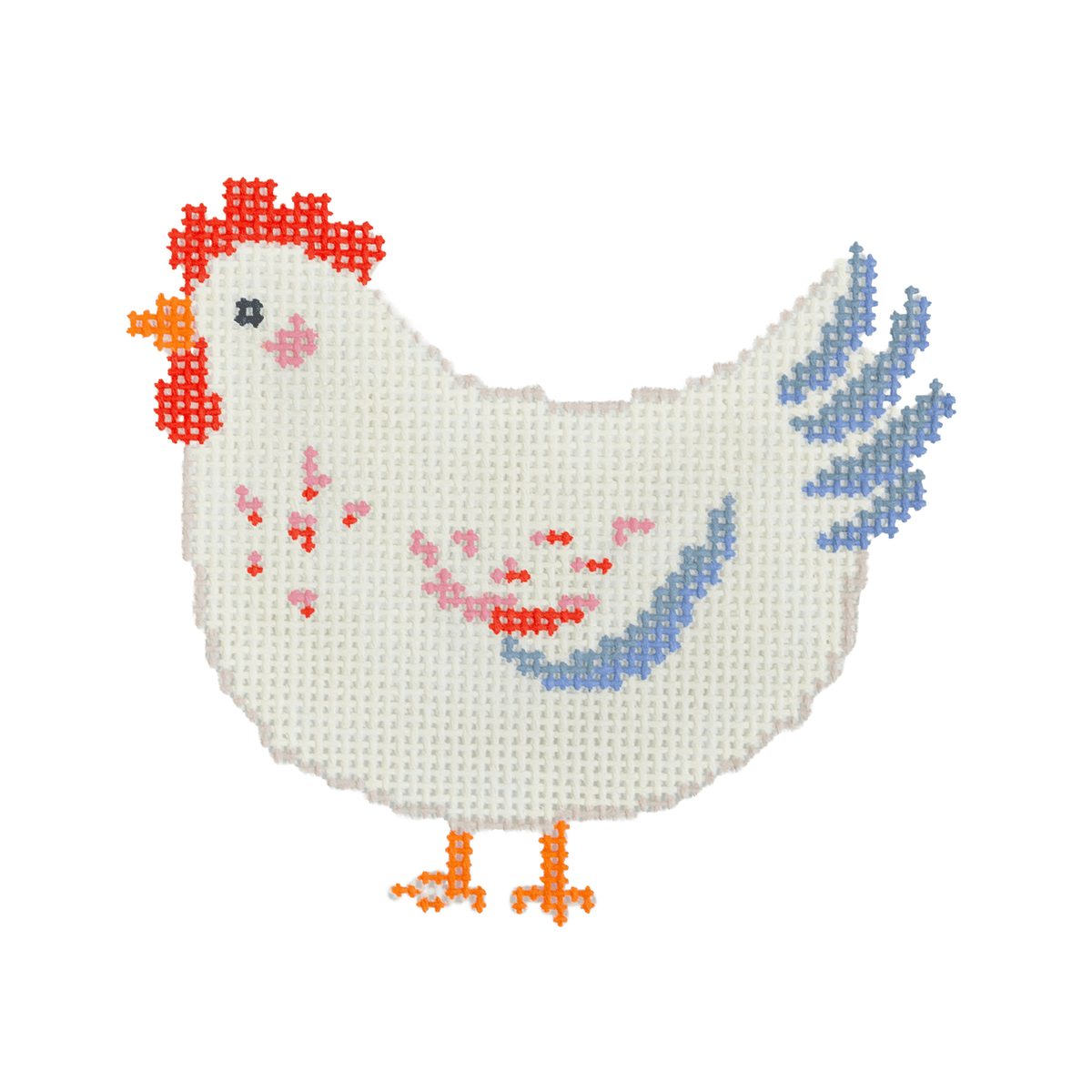 Chicken Painted Canvas Arden Gray Co.  - 1