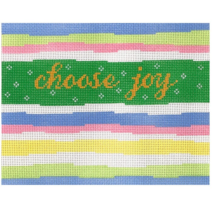 Choose Joy 13m Painted Canvas Lauren Bloch Designs 