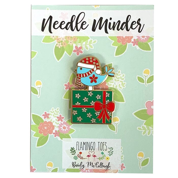 Christmas Birdie Needleminder Accessories Flamingo Toes  - 1