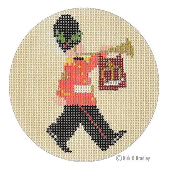 Christmas in London   Queen's Guard Printed Canvas Kirk & Bradley 
