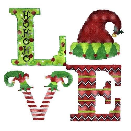 Christmas Painted Canvas Funda Scully  - 1