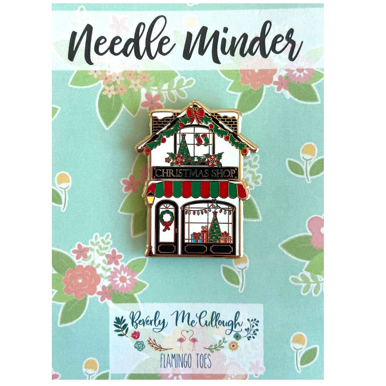 Christmas Shop Needleminder Accessories Flamingo Toes  - 1