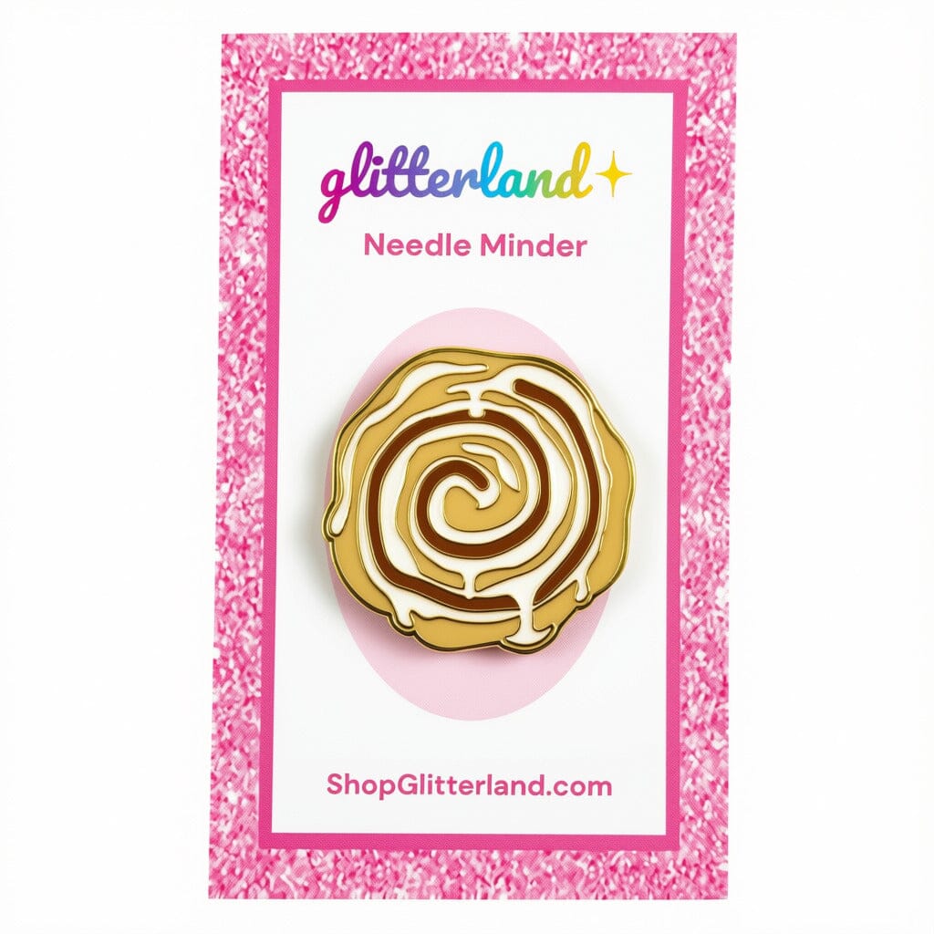 Cinnamon Roll Needle Minder Accessories Glitterland  - 1