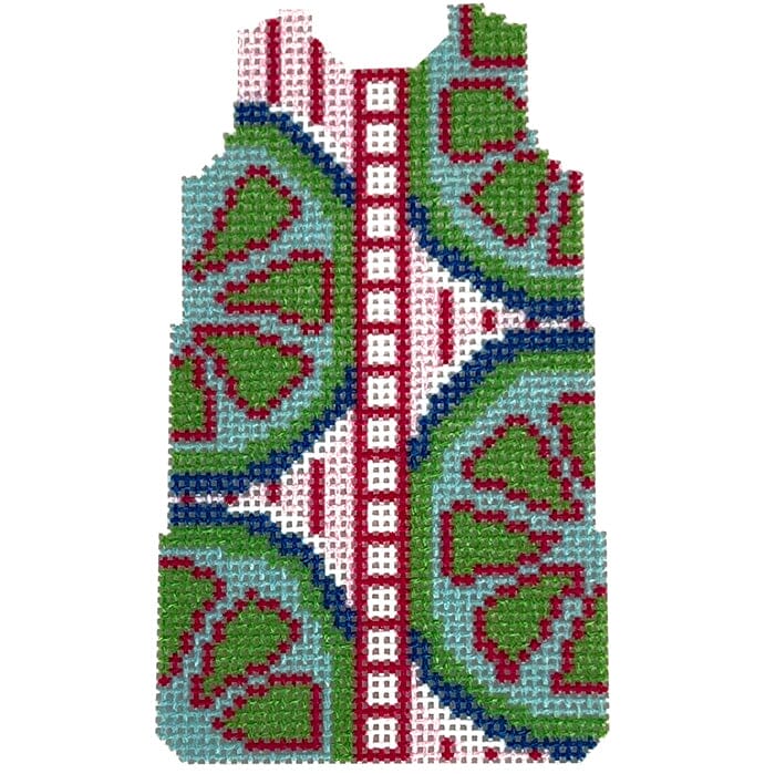 Citrus Shift Printed Canvas Two Sisters Needlepoint 
