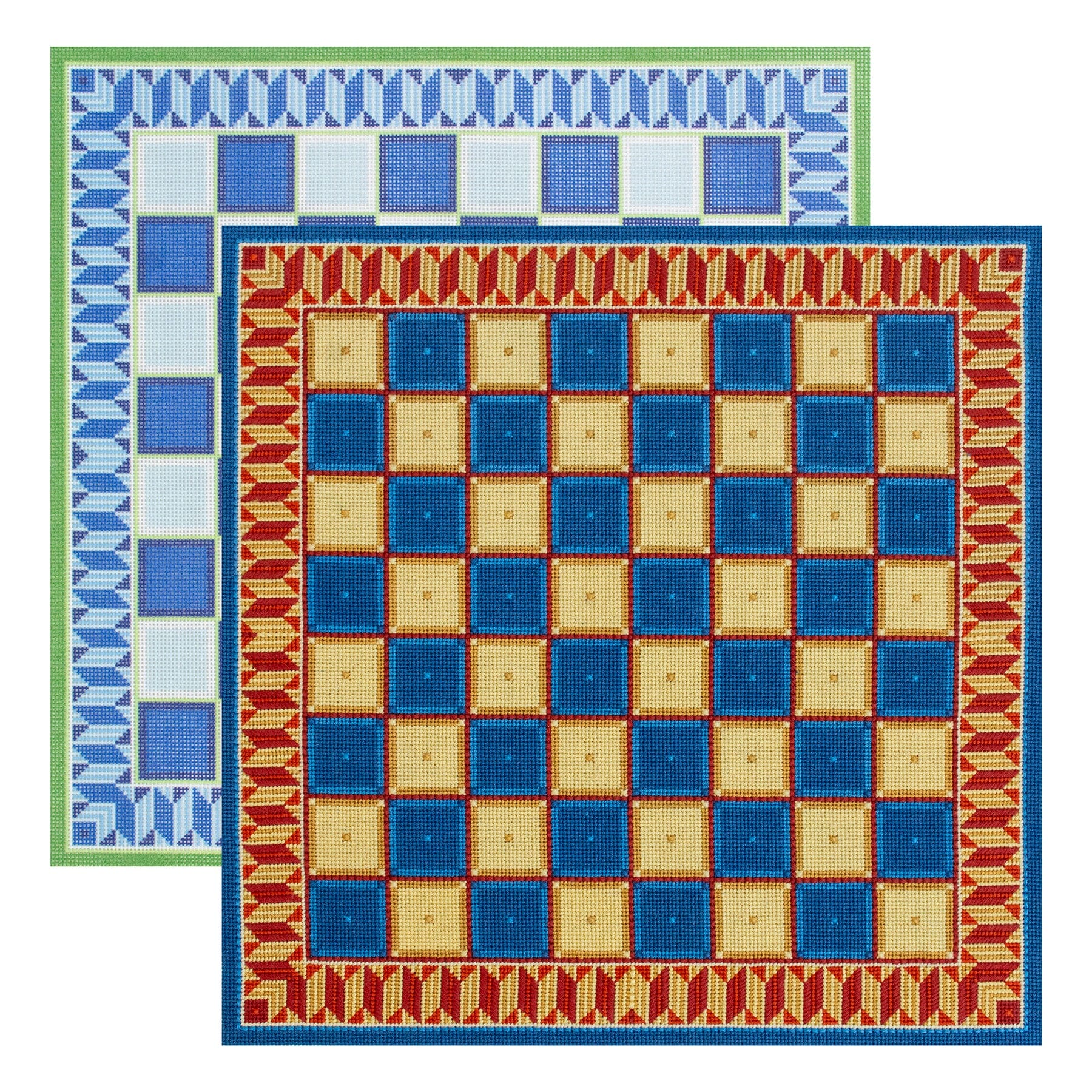 Classic Chessboard Printed Canvas Kirk & Bradley 
