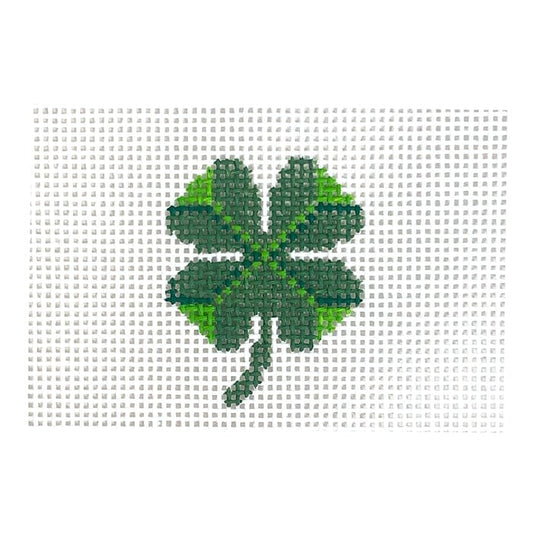 Clover Mini Painted Canvas MF Needlepoint 