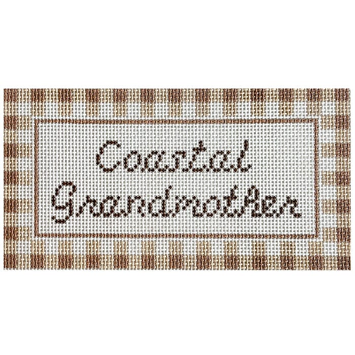 Coastal Grandmother Printed Canvas SLS Needlepoint 