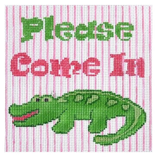 Come in Printed Canvas Two Sisters Needlepoint 
