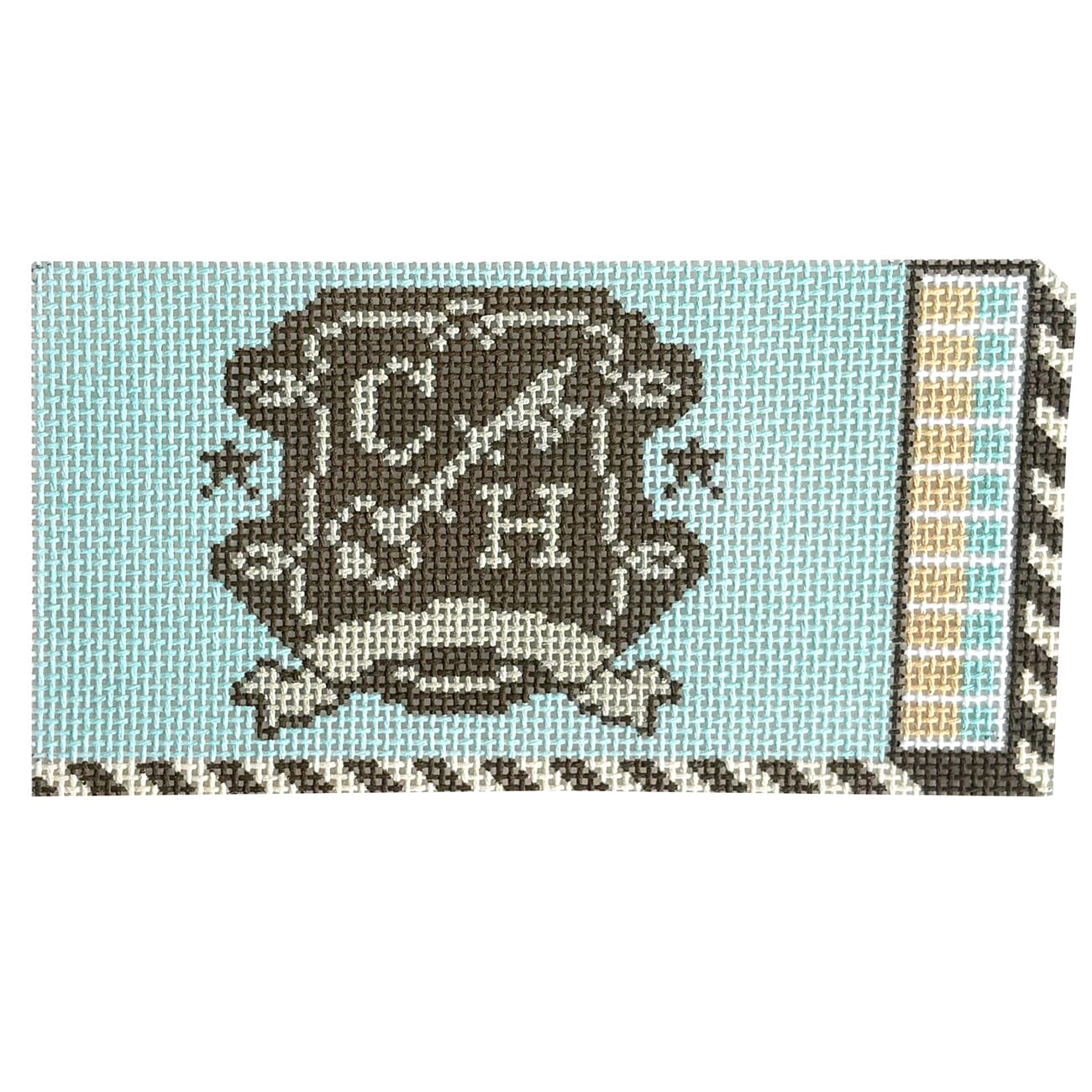 Congress Hall Matchbox Ornament Painted Canvas Spruce Street Studio  - 1