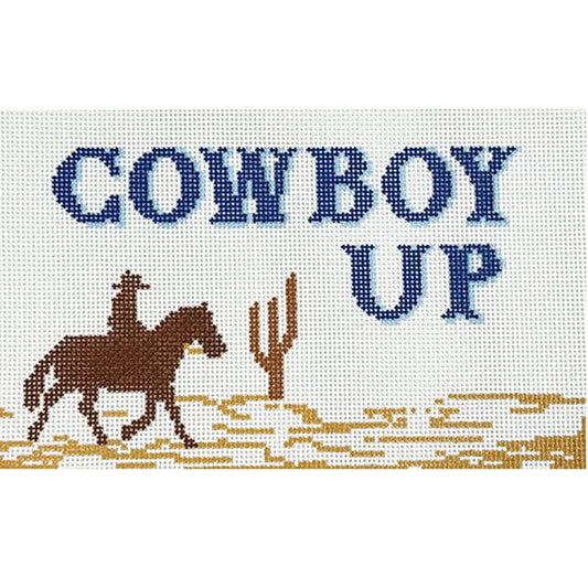 Cowboy Up Painted Canvas Ann Kaye Studio 